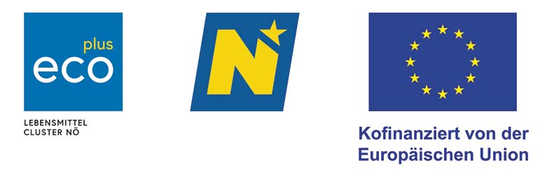 Logos Lebensmittelcluster NÖ