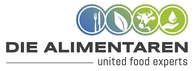Logo DIE ALIMENTAREN – united food experts